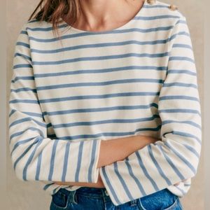 EUC Sezane Collette top.